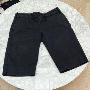 Standard Black Cotton Ling Shorts   2